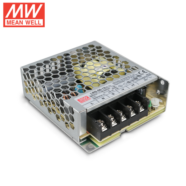 Mean Well LRS-50-12 DC12V 50Watt 4.2A UL Certification AC110-220 Volt Switching Power Supply For LED Strip Lights Lighting Mean Well LRS-50-12 DC12V 50Watt 4.2A UL Certification AC110-220 Volt Switching Power Supply For LED Strip Lights Lighting